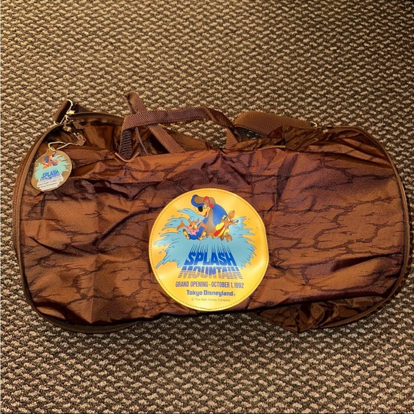 Splash Mountain 1992 Bag Brer Rabbit Critter Country Tokyo Disney Japan Rare - Picture 2 of 8
